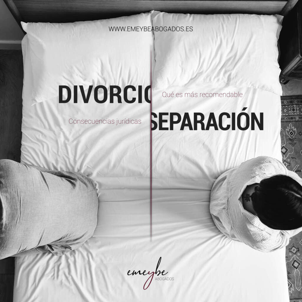 Diferencias divorcio separación